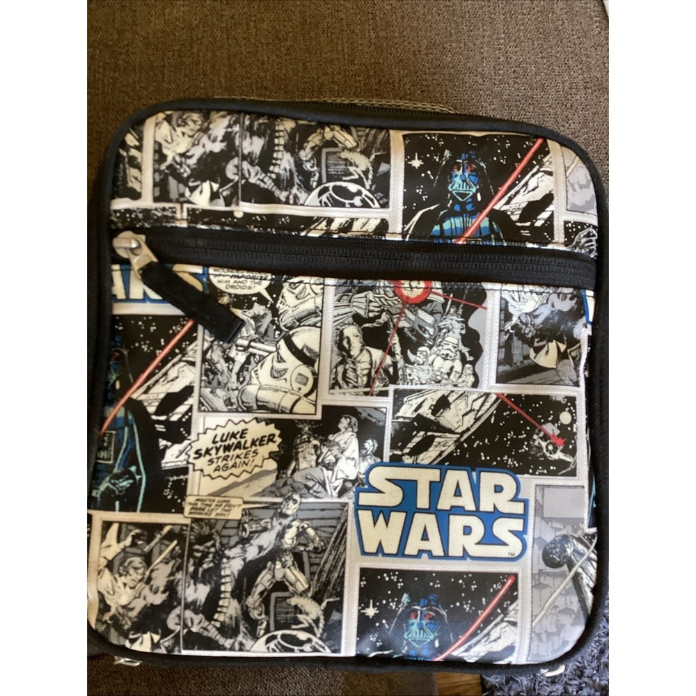 STARWARS POTTERY BARN KIDS MACKENZIE COMIC DARTH VADER CLASSIC LUNCH BOX